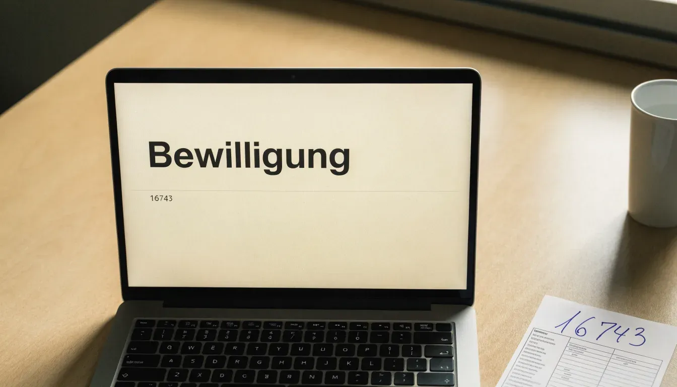 Ein Straßenzug mit hellen Fassaden an einem ruhigen Vormittag, kein Verkehr, keine Schilder, niemand ist zu sehen.